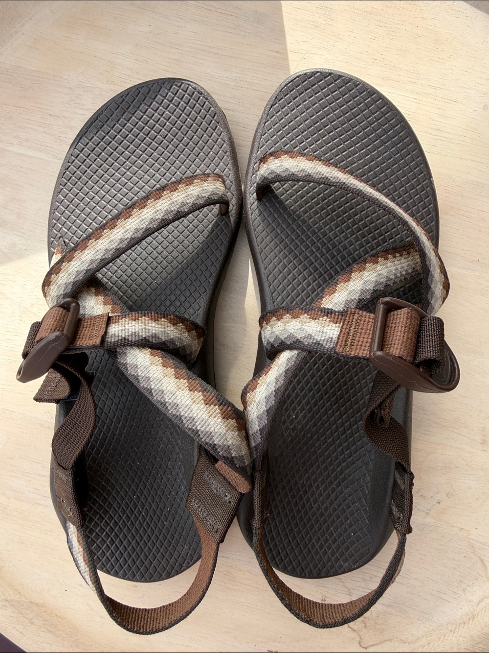 Chaco Brown Pattern Outdoor Sandals for women